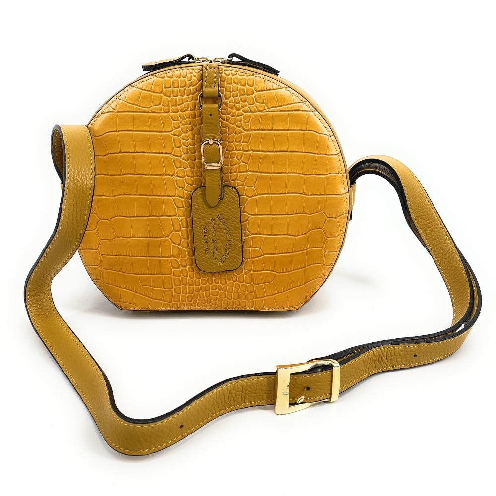 Sac Bandoulière Sac Forme Ronde Petit Sac Doré LaBeL RéCuP'