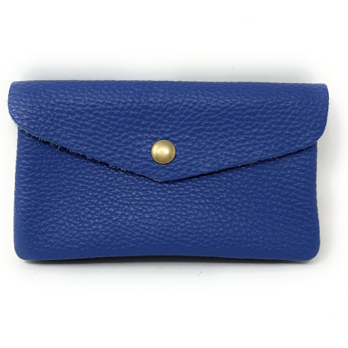 Pochette porte-monnaie en cuir grainé COMPO