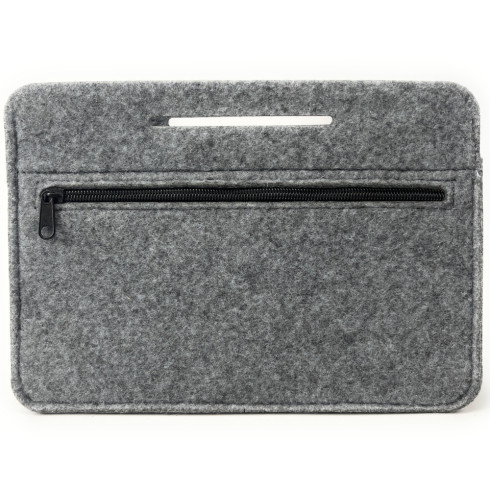 Pochette insert organiseur de sac en feutrine femme écologique gris tendance