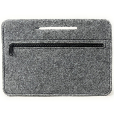 Pochette insert de sac en feutrine femme haut de gamme gris