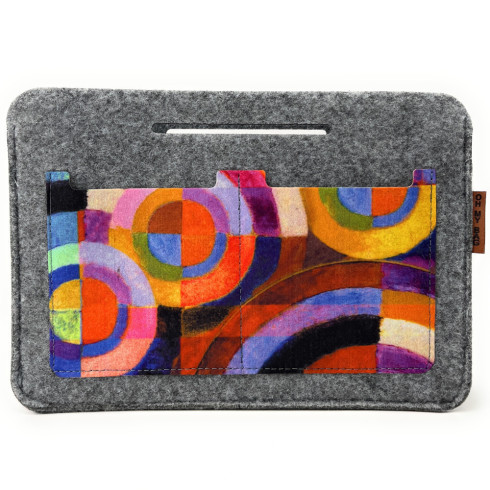 Pochette insert pour sac à main en feutrine écolo femme gris organisateur de sac de luxe