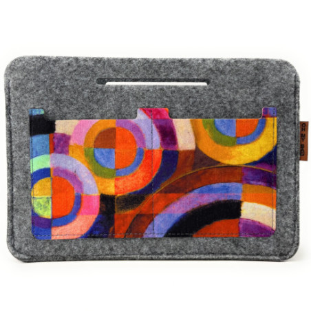 Pochette insert pour sac à main en feutrine écolo femme gris organisateur de sac de luxe