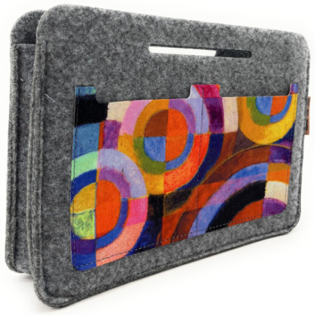 Organisateur sac pour femme en feutre écolo haut de gamme gris trieur de sac à main