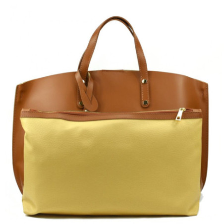 Sacs à Main Femme | Grand sac à main en cuir glacé CHANTILLY
