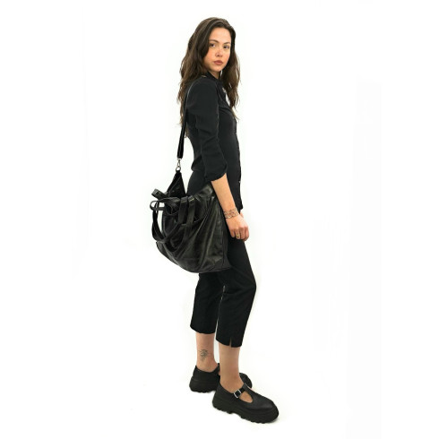 Sacs à Main Femme | Grand sac cabas en cuir irisé ANDROMEDE