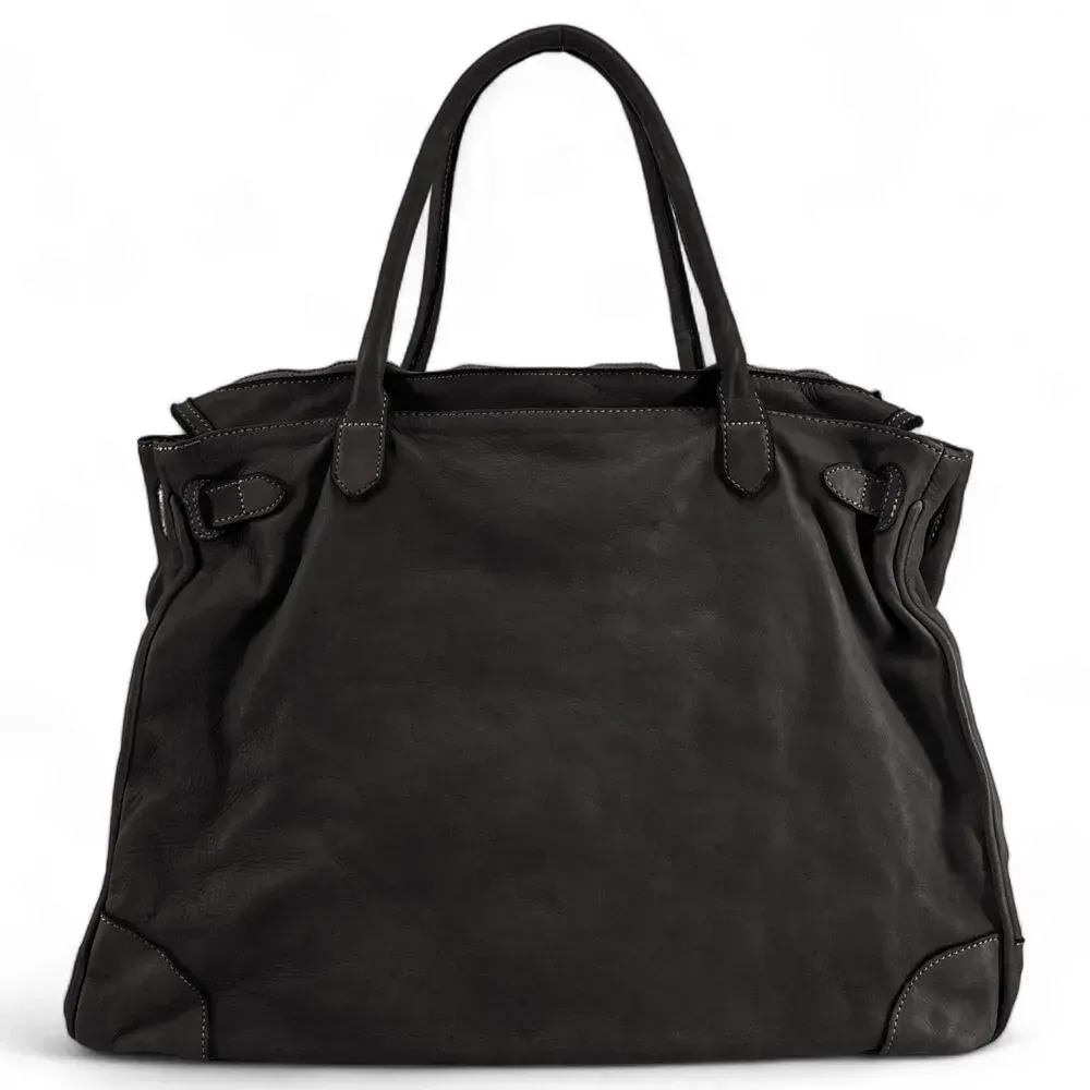 Handbag Sac Cabas Vintage RARE GRAND SAC A MAIN CABAS LE TANNEUR