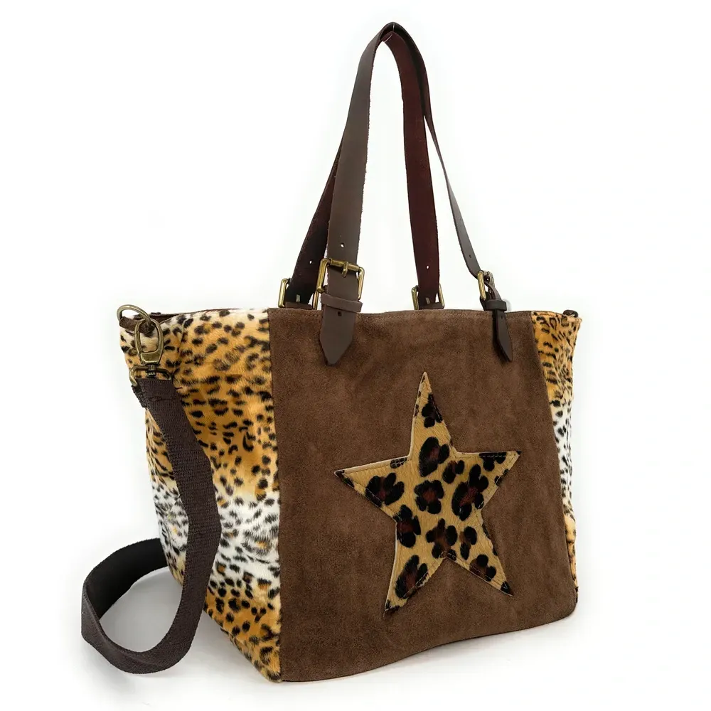 Sac Shopper Sac Cabas Croute De Cuir Cabas Tote Bag Fausse