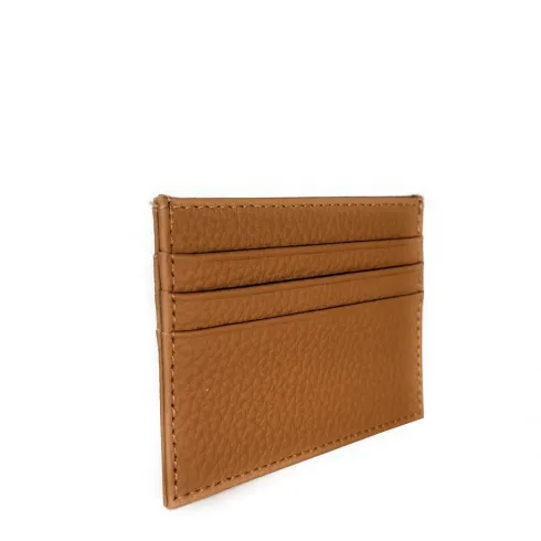 accessoires pour sac à main marron camel en cuir grainé italien