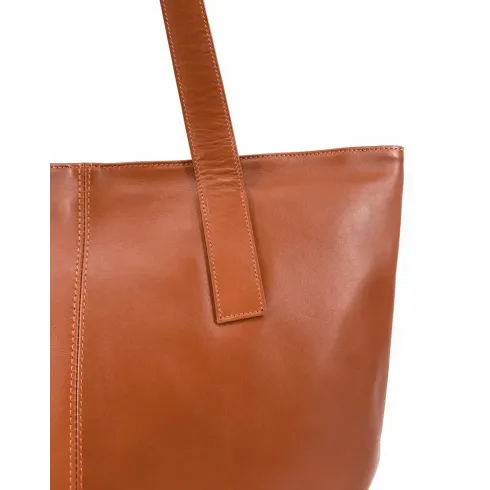 sac en cuir marron cognac vachette pour femme tendance