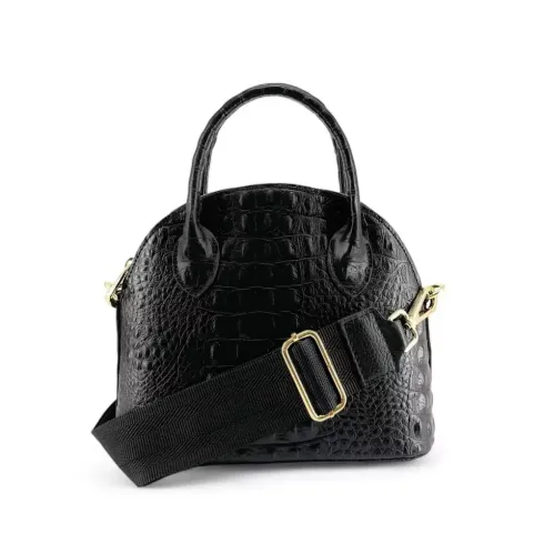 Sangle De Sac En Cuir Noir SUPERFINDINGS - Réglable 108-120cm, Anneaux En D | Pour Sac à Main, Bandoulière