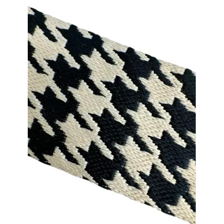 accessoires pour sacs à main femme imprimé pied de poule