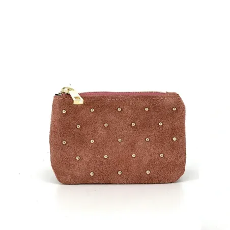 Accessoires Sac Femme | Porte-monnaie en cuir nubuck TINY DOTS