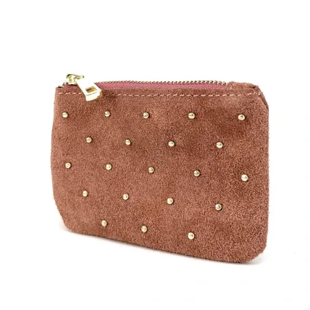 Accessoires Sac Femme | Porte-monnaie en cuir nubuck TINY DOTS