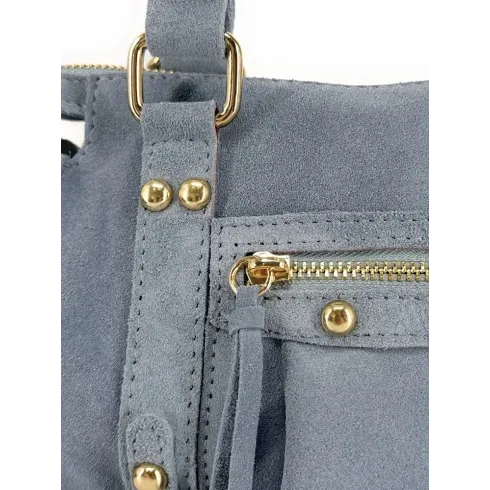 Collection Sac Femme | Mini-sac en croûte de cuir STORM SUEDE NANO