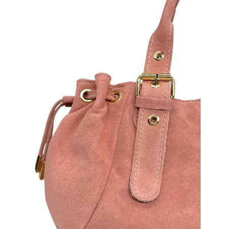 Collection Sacs à main | Sac bowling en croûte de cuir PRINCESSE – OH MY BAG
