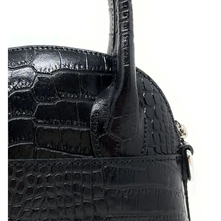 Sac en cuir embossé façon serpent MANOLA