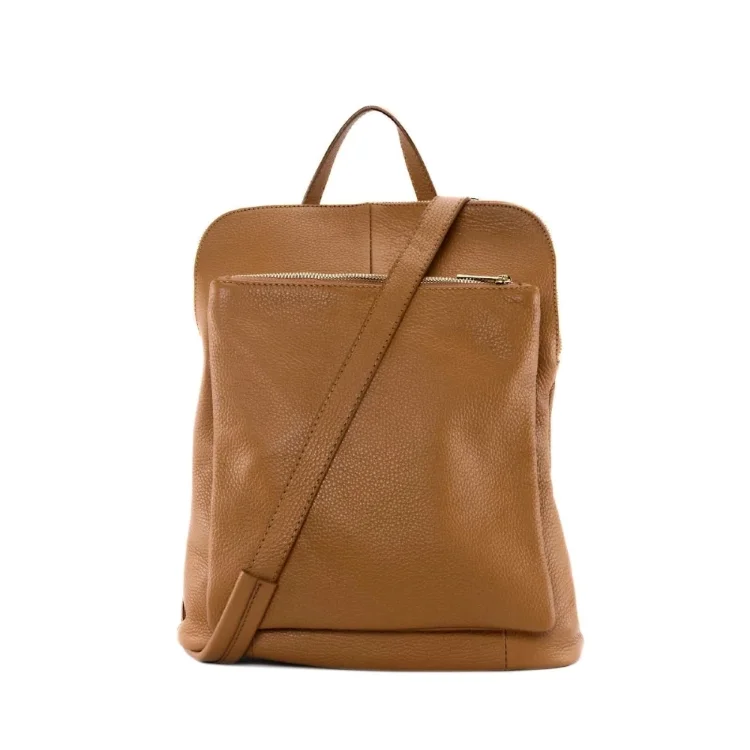 Sac à dos en cuir grainé pour femme CORFOU