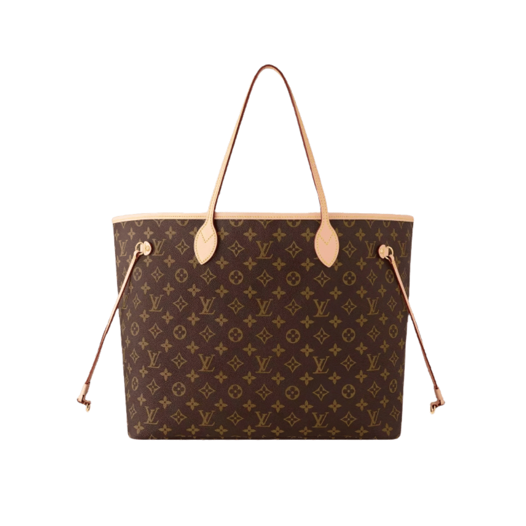 Sac cabas en cuir à motifs Neverfull de chez Louis Vuitton